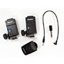 Tetra components: 2 receivers, one transmitter, sync cable, and adaptor