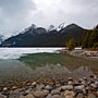 the emerald waters of Lake Louise