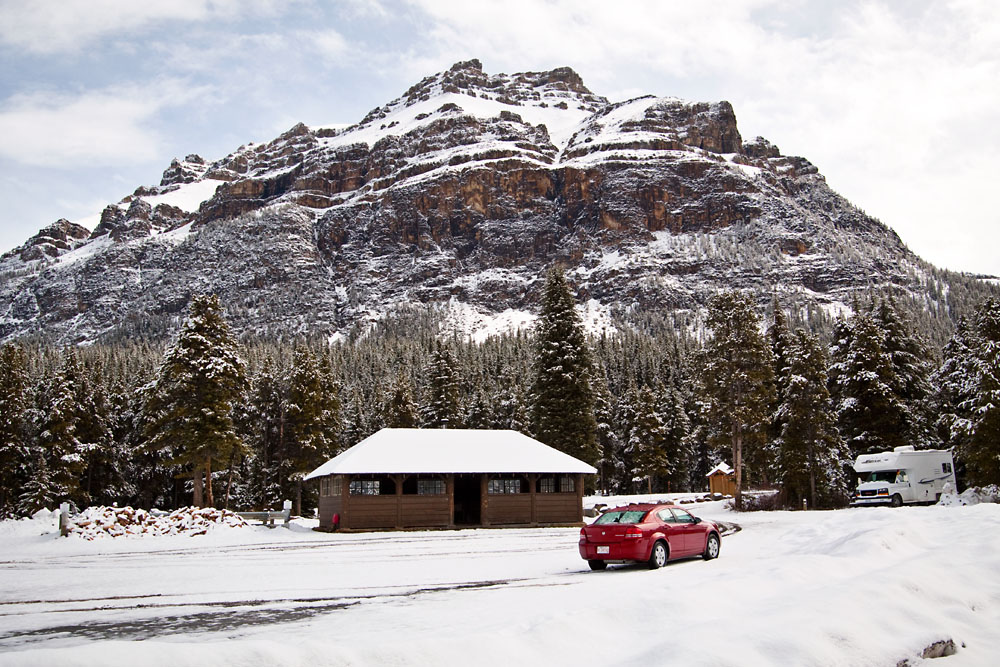 car park at Mosquito Creek