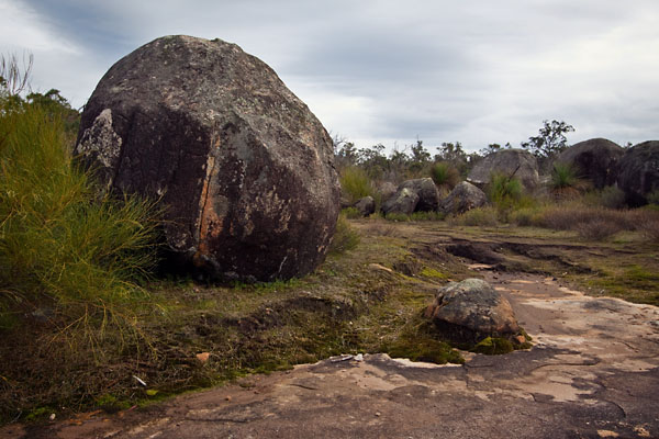 more large boulders