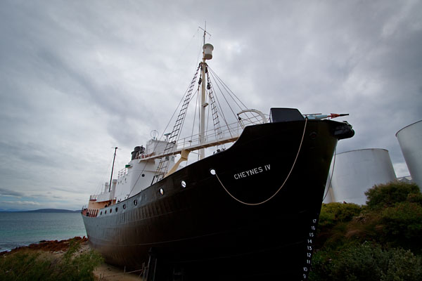 Cheynes IV - one of the whale chaser boats used out of Albany