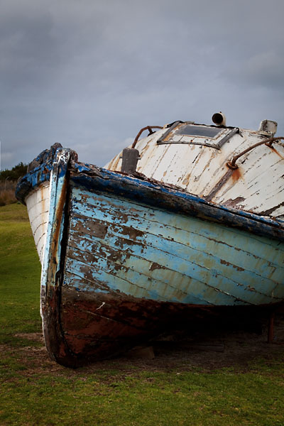 an old whale tow boat