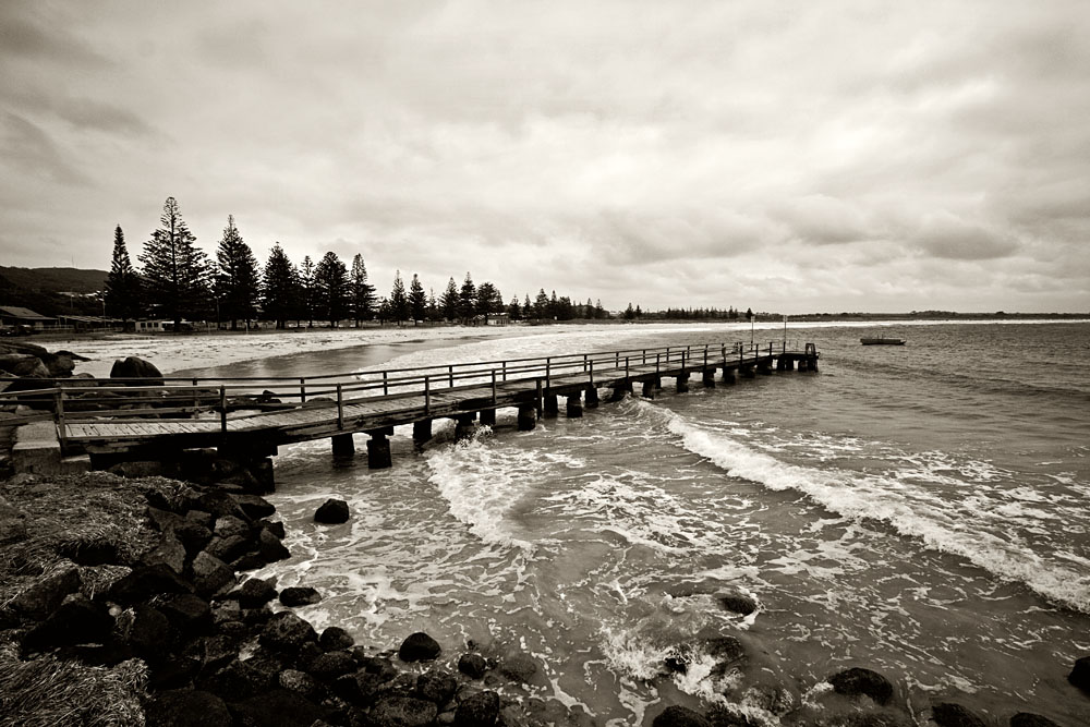 jetty at Ellen Cove