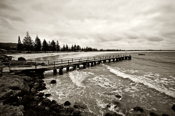 jetty at Ellen Cove