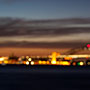 Sydney bridge bokeh