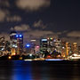 Sydney Opera House and city