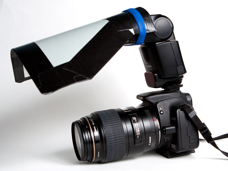 reflector on 430EX flash, on a Canon 350D body with 100mm f/2.8 macro lens