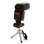 Canon 430EX flash on Aster receiver on small tripod