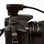 connected to Canon 350D camera