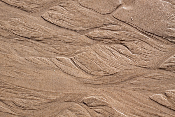 patterns in the sand