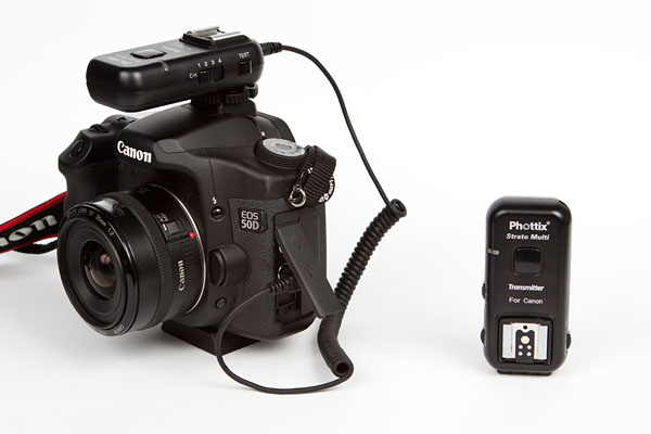 using the Strato II Multi as a wireless shutter release