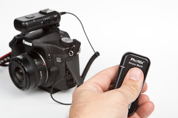 using the Strato II Multi as a wireless shutter release