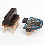 <a href="../electronics/msp430/breadboard.cgi">breadboard adapter</a>: adapter and MSP with headers