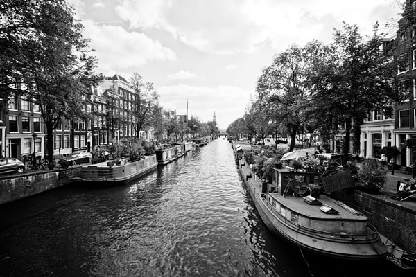 boats along the canal