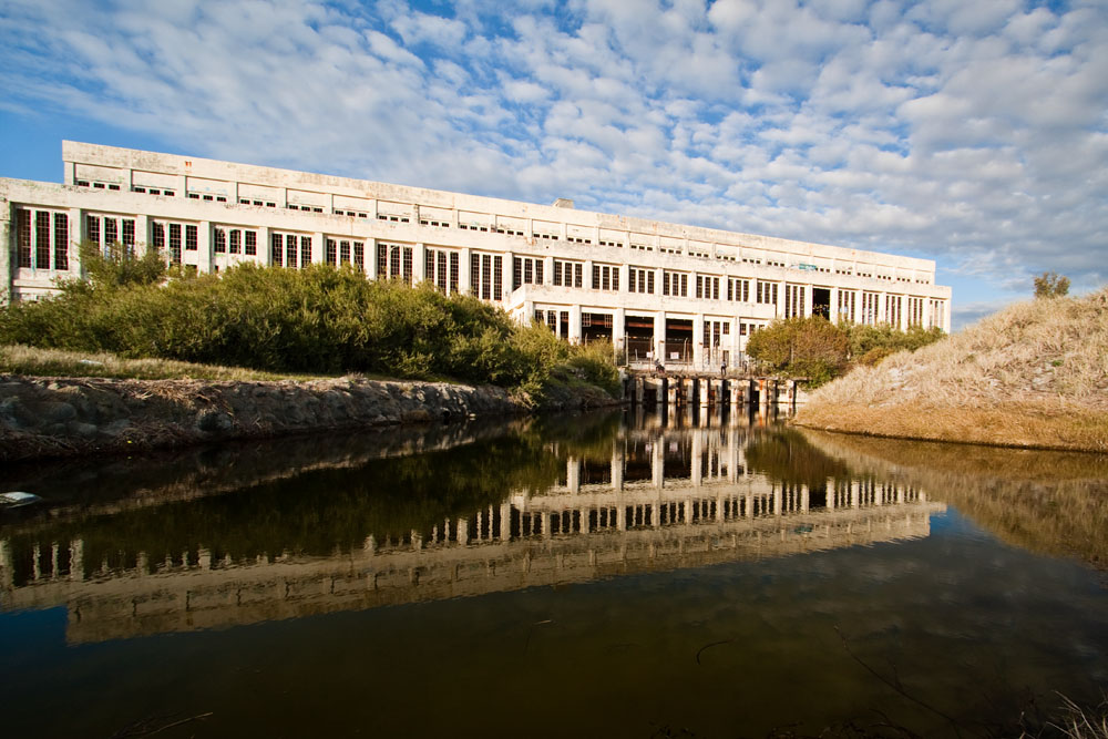 cooling water intake at the old Fremantle Power Station