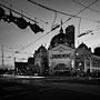 Flinders Street Station after sunset
