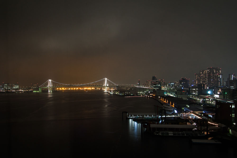 Rainbow Bridge and Tokyo Bay
