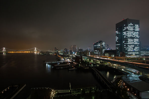 Rainbow Bridge and Tokyo Bay