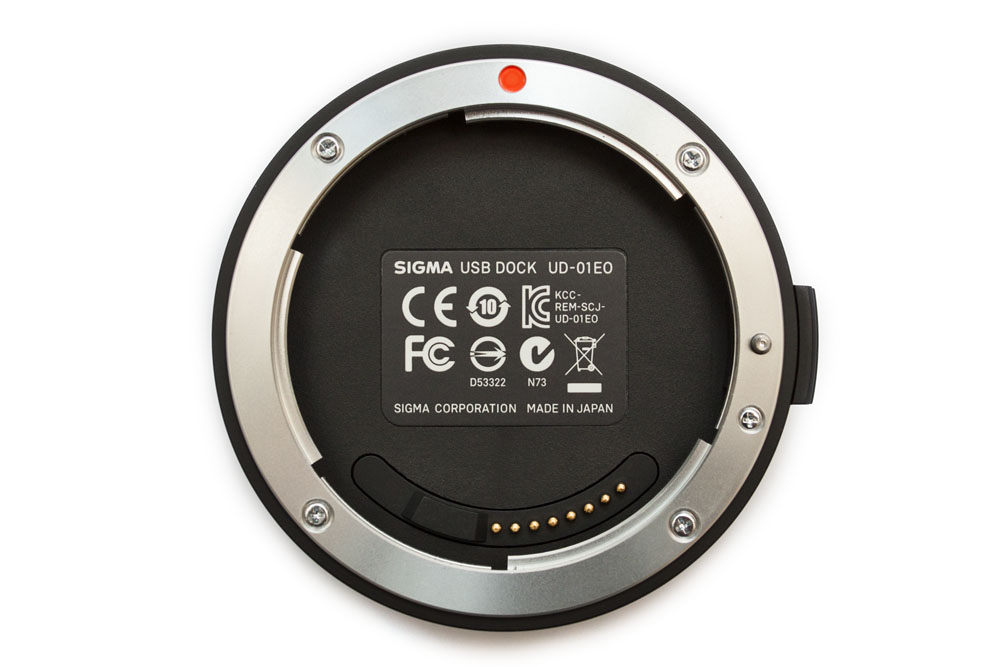 inside the USB dock