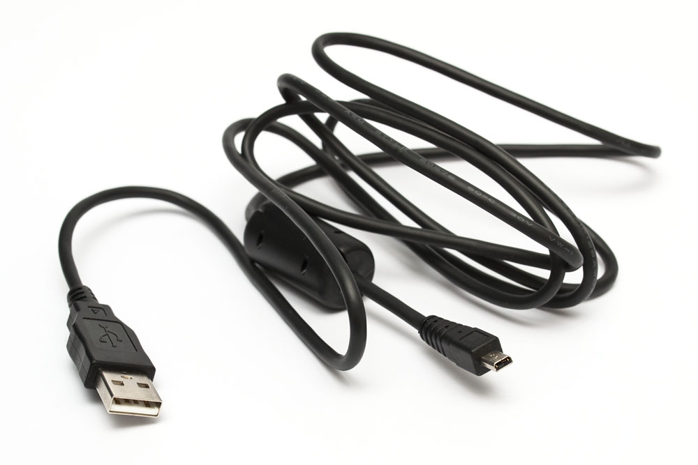 USB cable with UC-E6 connector