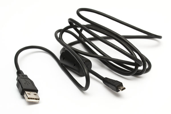 USB cable with UC-E6 connector
