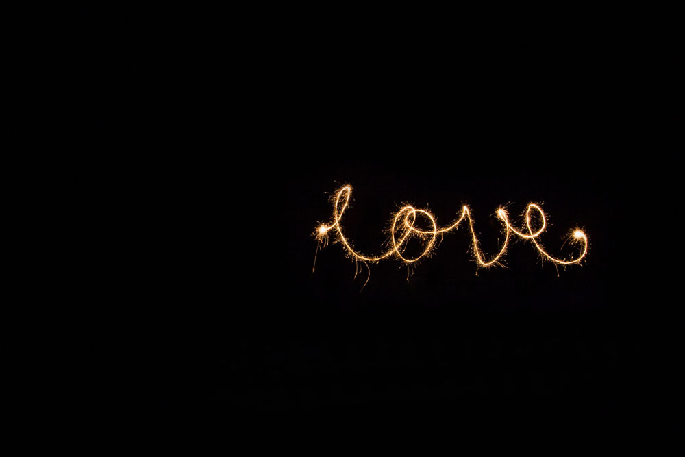 sparkler love