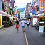 Patong street in the evening