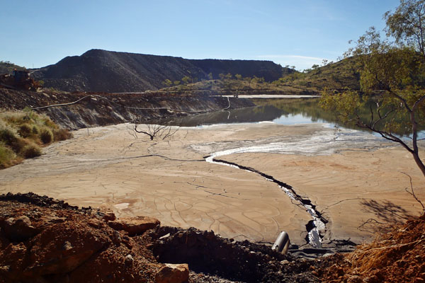 tailings dam