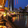 Boat Quay at night