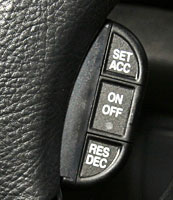 steering-wheel mounted controls