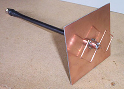 completed biquad antenna